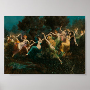 Póster de Moritz Stifter Nymphen