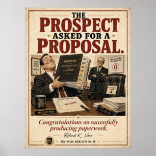 Póster de Motivación para Propuesta de Ventas Ro