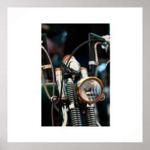 Póster de Motocicleta Motocicleta Motero Viaje Pil