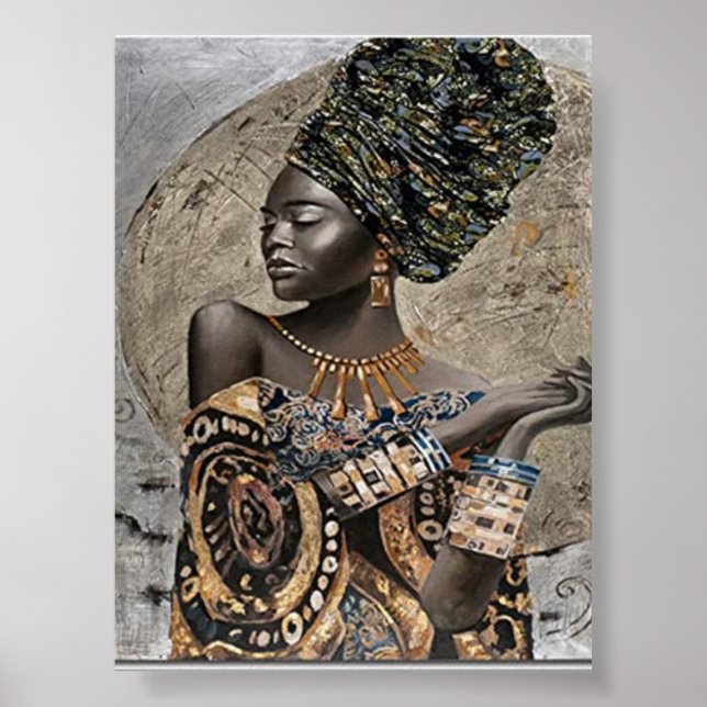 Póster de mujer estadounidense (Frente)