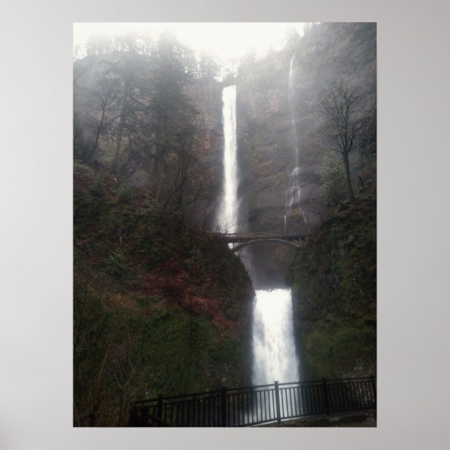 Póster de Multnomah Falls (Frente)