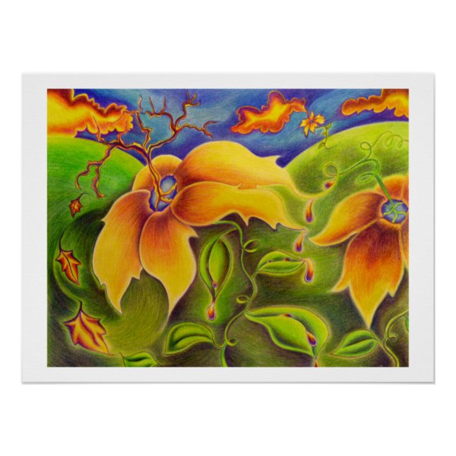 Poster de Mundos de Flores (Anverso)