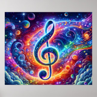 Póster de música