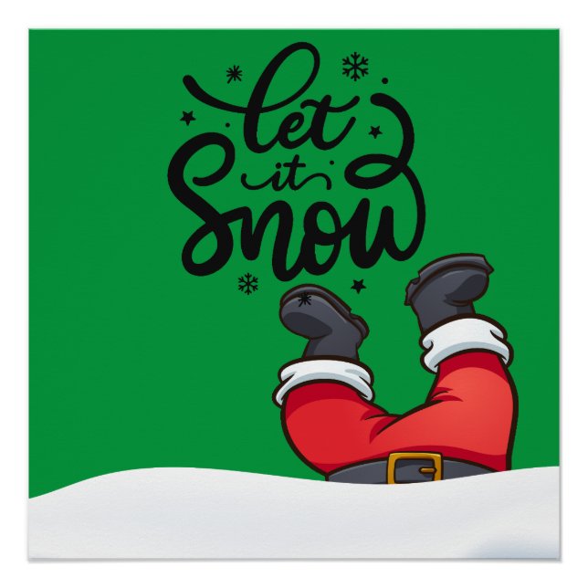 Poster de Navidades modernos (Anverso)