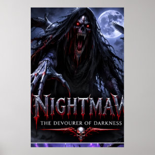 Póster de Nightmaw Devorador de la Oscuridad