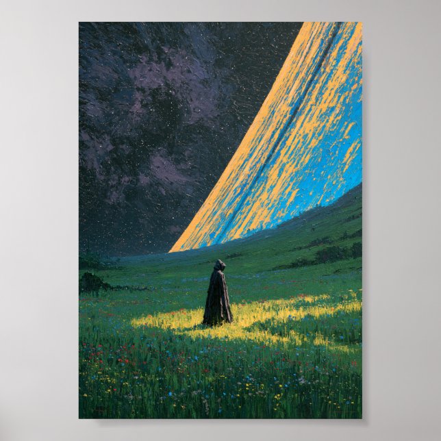 Póster de Noche Estrellada de Dark Fantasy | (Frente)