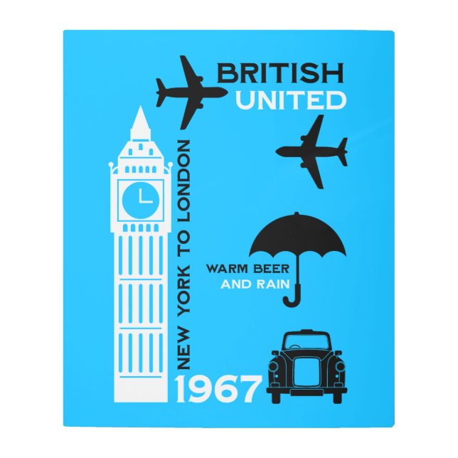 Poster de Nostalgic Retro Airline (Anverso)