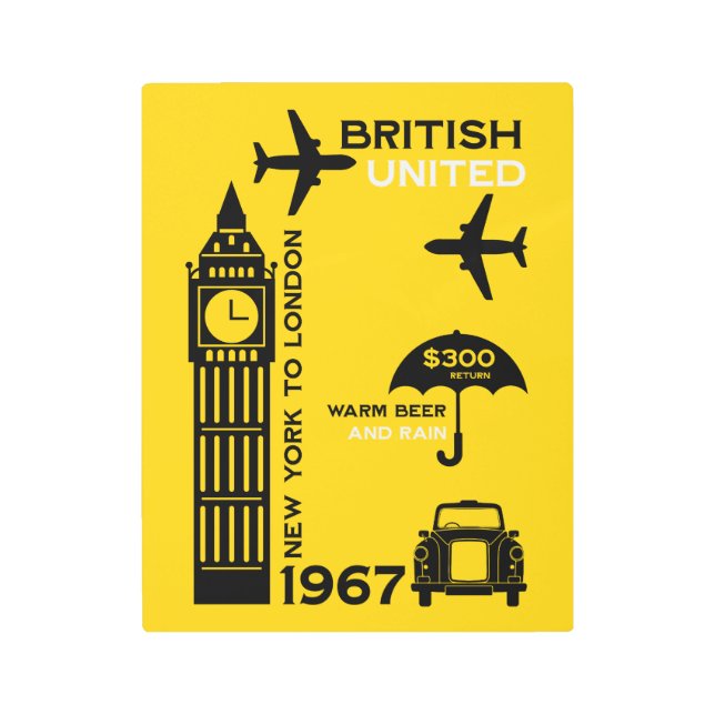 Poster de Nostalgic Retro Airline (Anverso)