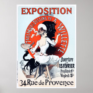 Poster de Nouveau del arte de la exposición de