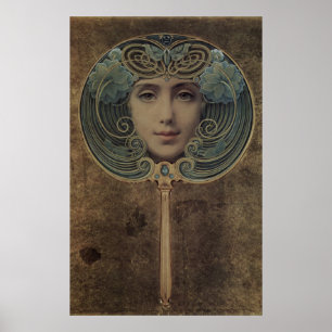 Poster de Nouveau del arte de Louis Welden Hawkins