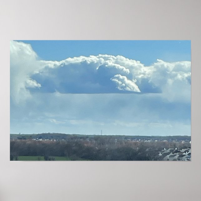 Póster de Nube Grande (Frente)