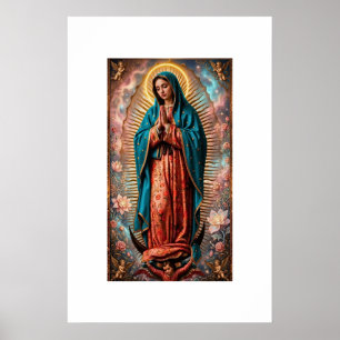Póster de Nuestra Señora de Guadalupe