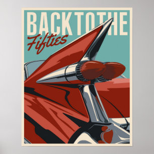 Póster De nuevo a los años 50