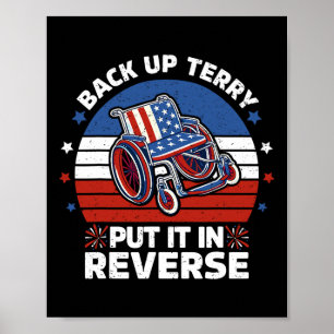 Póster De Nuevo Terry Lo Puso En La Vintage Inversa 4 De