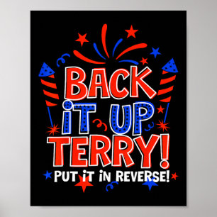 Póster De Nuevo Terry Lo Puso En Reverso 4 De Julio De Fi