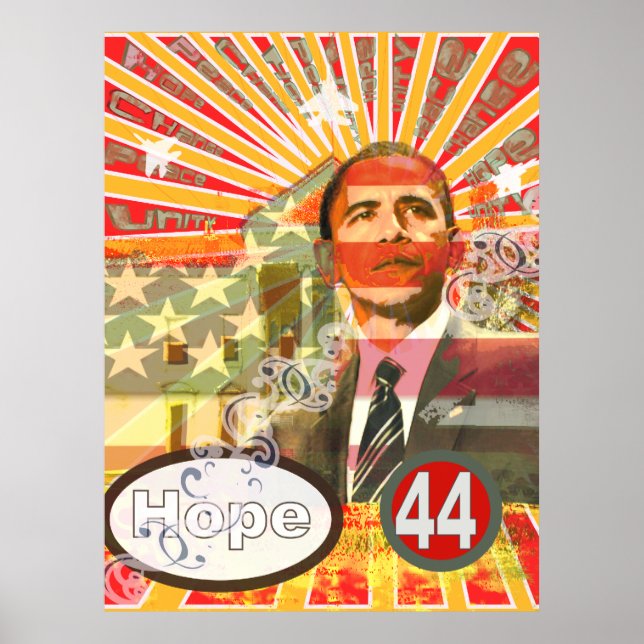 Póster de Obama - (Frente)