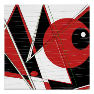 Poster de observación de ojos rojos