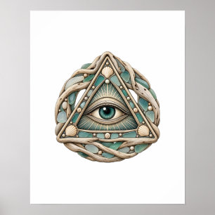 Póster de Ojo de Vidrio de Mar