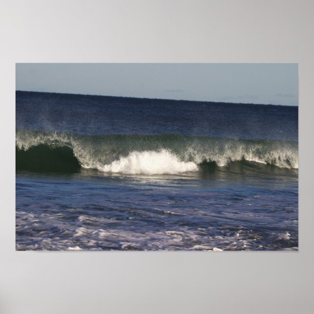 Póster de olas del océano (Frente)