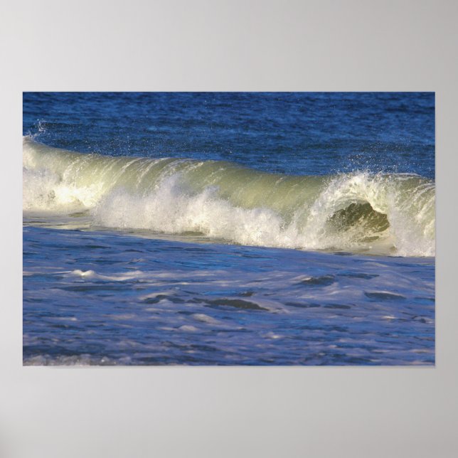 Póster de olas del océano (Frente)
