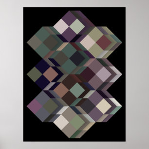 Póster De op. sys.-Arte (arte geométrico óptico)