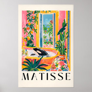 Póster de Orca en Bañera, Impresión de Matisse, Ar