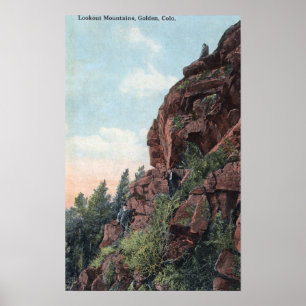 Póster De oro, Colorado - Mountain View del puesto de