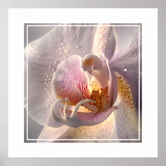 Póster de orquídea (Frente)