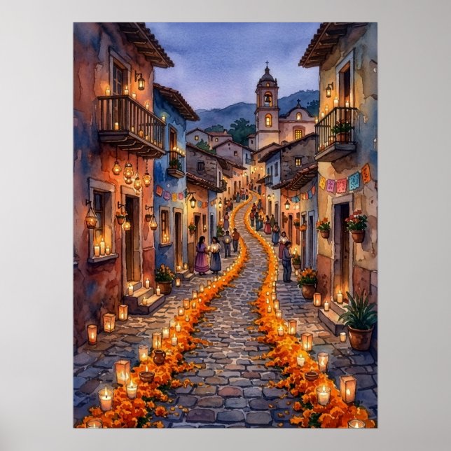 Póster de Otoño Mexicano (Frente)