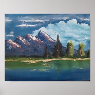 Póster de paisaje