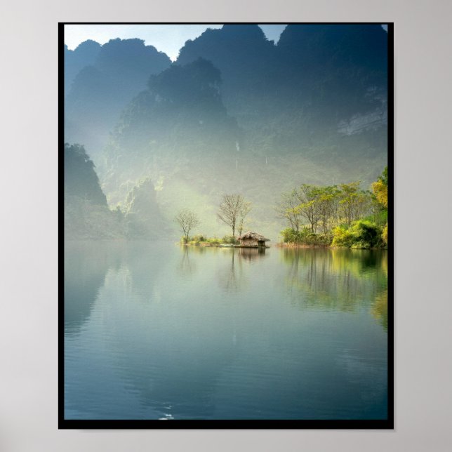 Póster de paisaje natural (Frente)