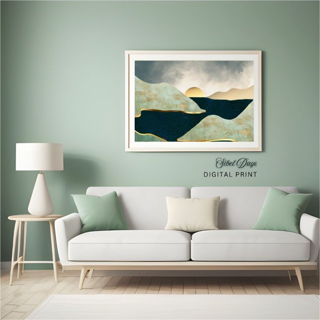 Poster de paisajes abstracto (Subido por el creador)