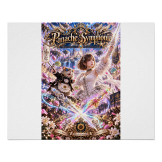 Póster de Panacher Symphonia MIKA y Chibi-Sensei
