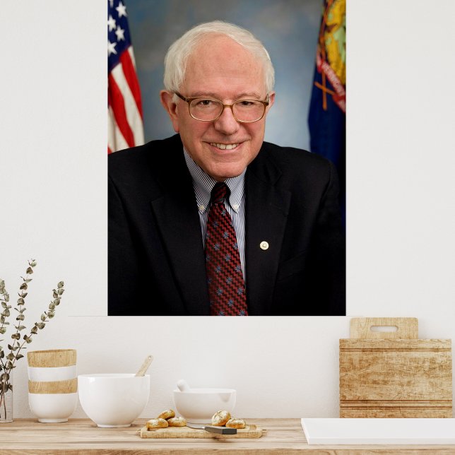 Póster de papel de Bernie Sanders (Cocina)