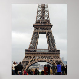 Póster de papel de la Torre Eiffel (Matte)