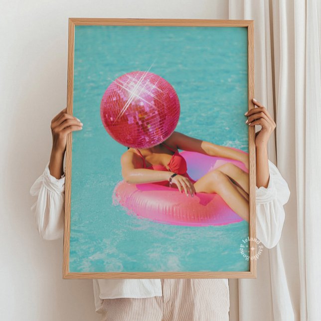 Poster de pared de disco rosado - Decoración de Do (Subido por el creador)