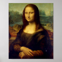 Poster de pared de la impresión de Mona Lisa