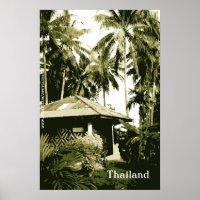 Póster de pared de Tailandia