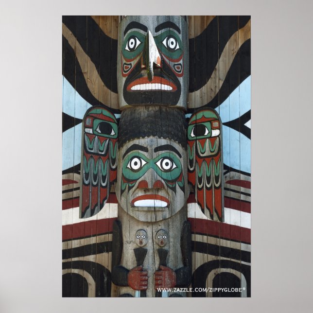 Póster de pared de tótem (Frente)