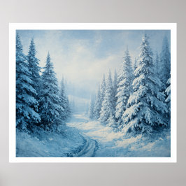 Póster de pared: hogar tranquilo inspirado en la n
