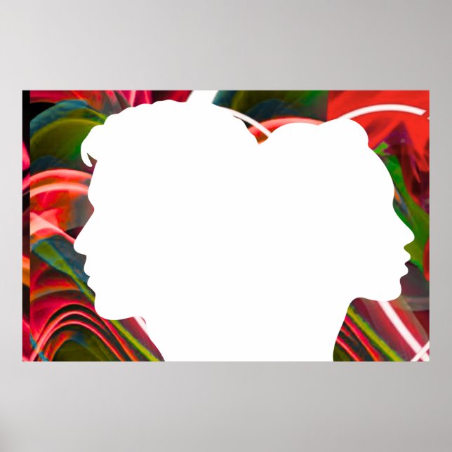 Póster de pared para tú y yo (Frente)