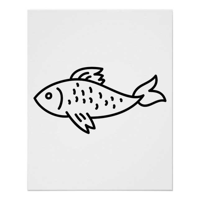 Póster de peces (Anverso)