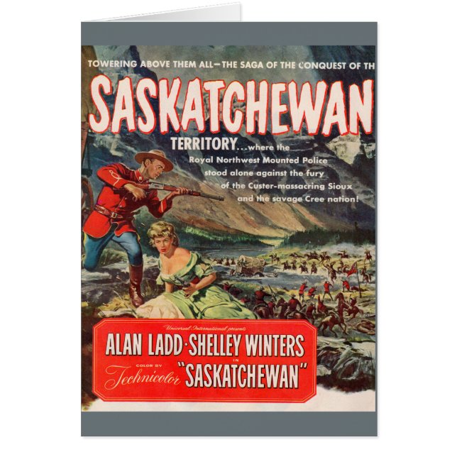 Poster de películas de Saskatchewan (Frente)