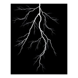 Póster ☔ de perno relámpago