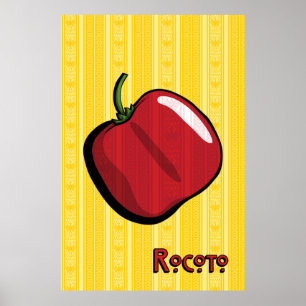 Póster de Pimiento Rocoto