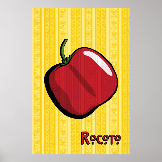 Póster de Pimiento Rocoto (Frente)