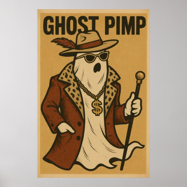 Póster de Pimp Fantasma (Frente)