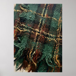Póster de Pintura al Óleo Texturizada Expresionist