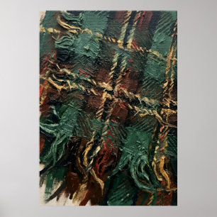 Póster de Pintura al Óleo Texturizada Expresionist
