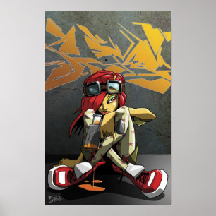 póster de pintura de pared